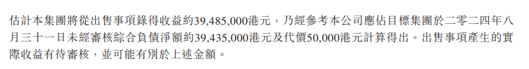 香港上市公司，拟 5万出售旗下「医加医」等健康管理业务，获益逾3949万｜医疗服务行业并购