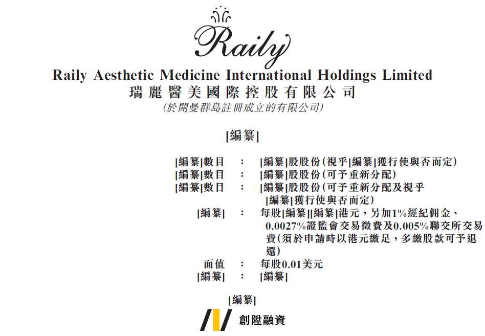 瑞丽医美，来自浙江杭州的民营医疗企业，通过港交所聆讯，有望年内IPO上市